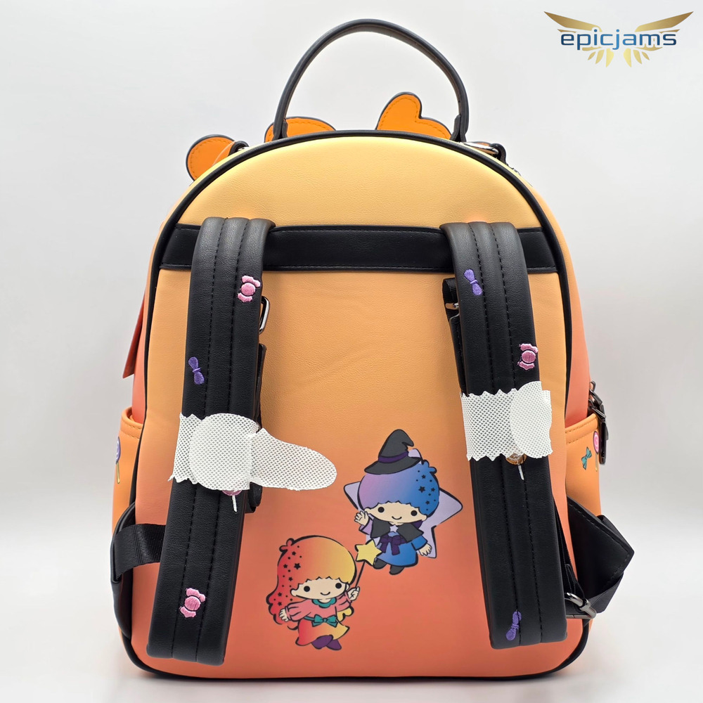Sanrio Hello Kitty & Friends Halloween Costumes Pumpkin Mini Backpack Bag New - Picture 6 of 7
